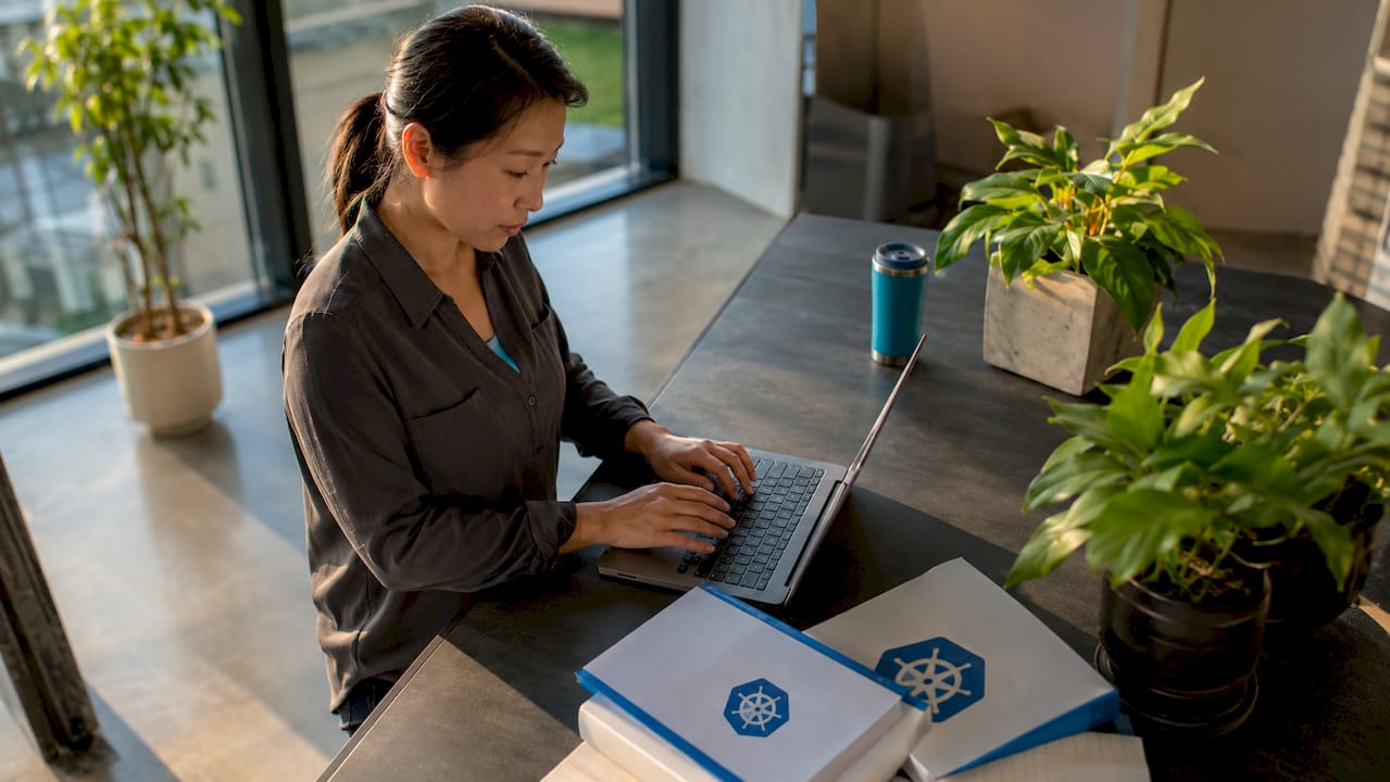 DevOps engineer coding the Kubernetes Operator pattern